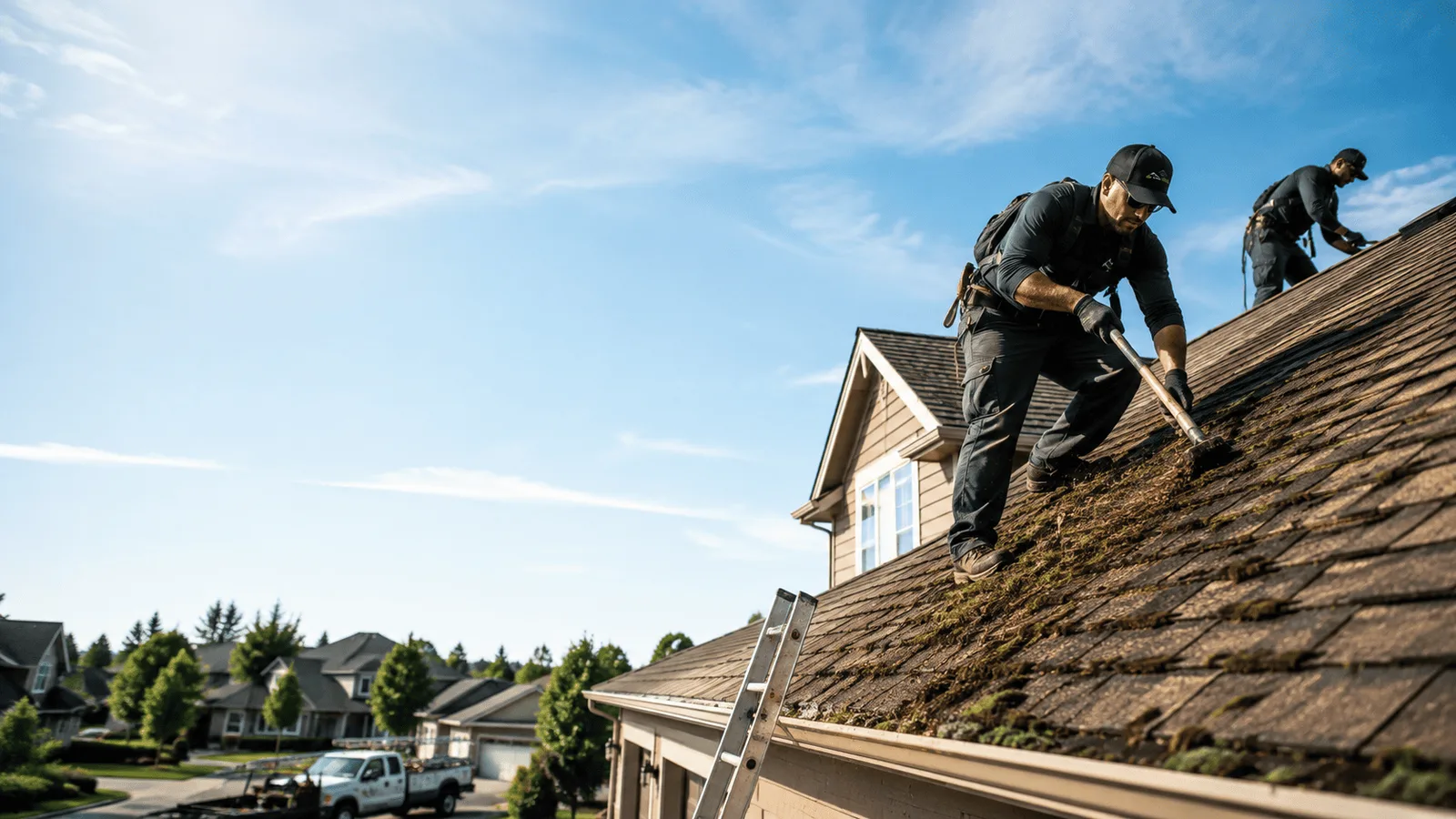 Roof Moss Removal in Coon Rapids, IA near me